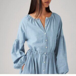 Levi's Women's Jolene Long Sleeve Maxi Dress - Honestly Happy  Size M.